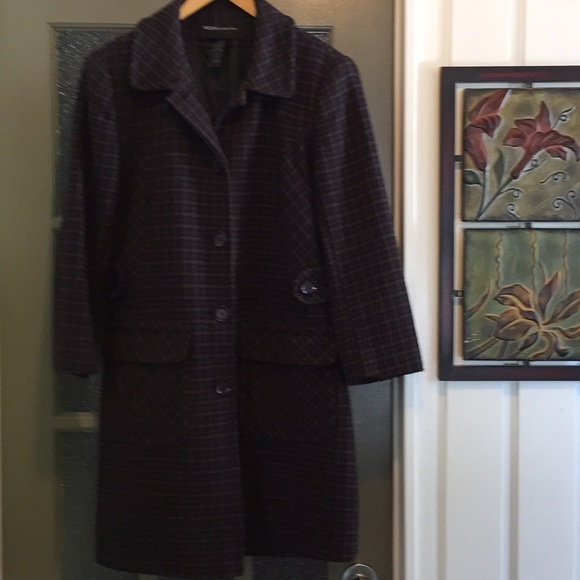 Long spring/fall coat in very good condition - Picture 2 of 5